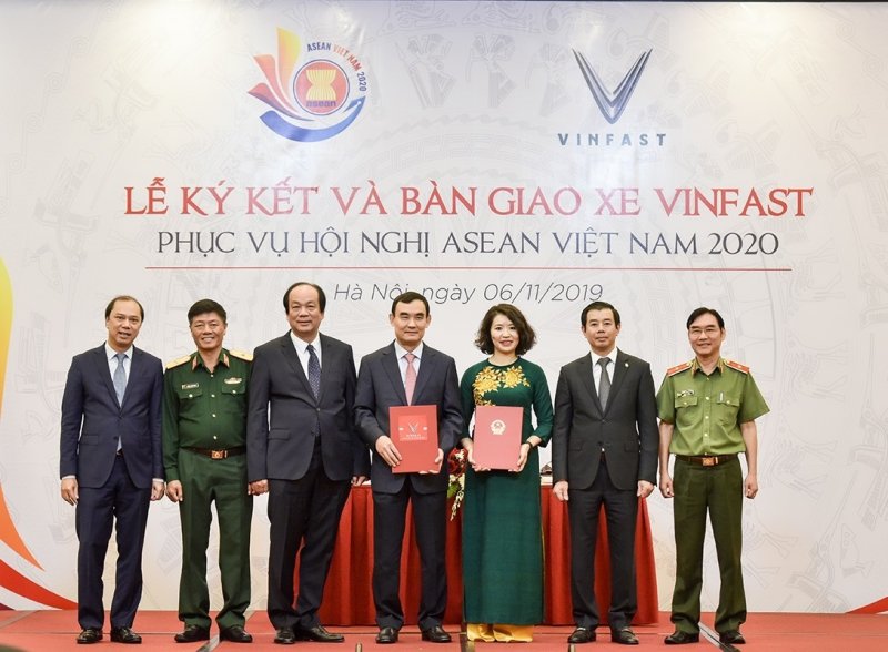 Vinfast vinh dự là phương tiện di chuyển chính của ASEAN 2020